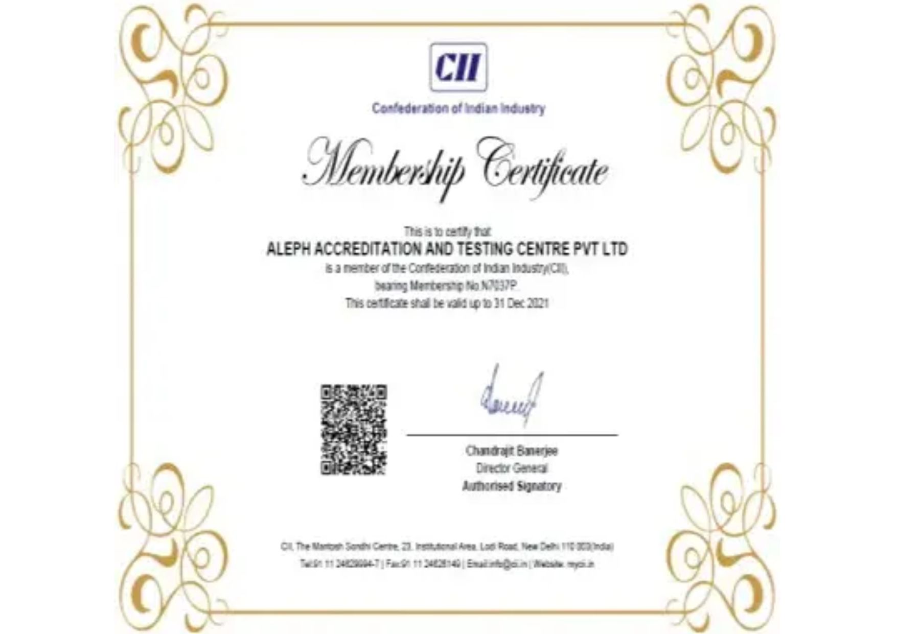 Certificate 6